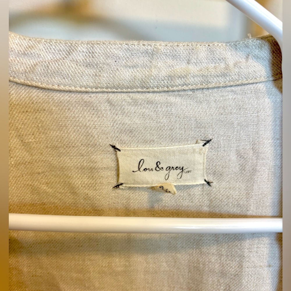 Linen cardigan jacket